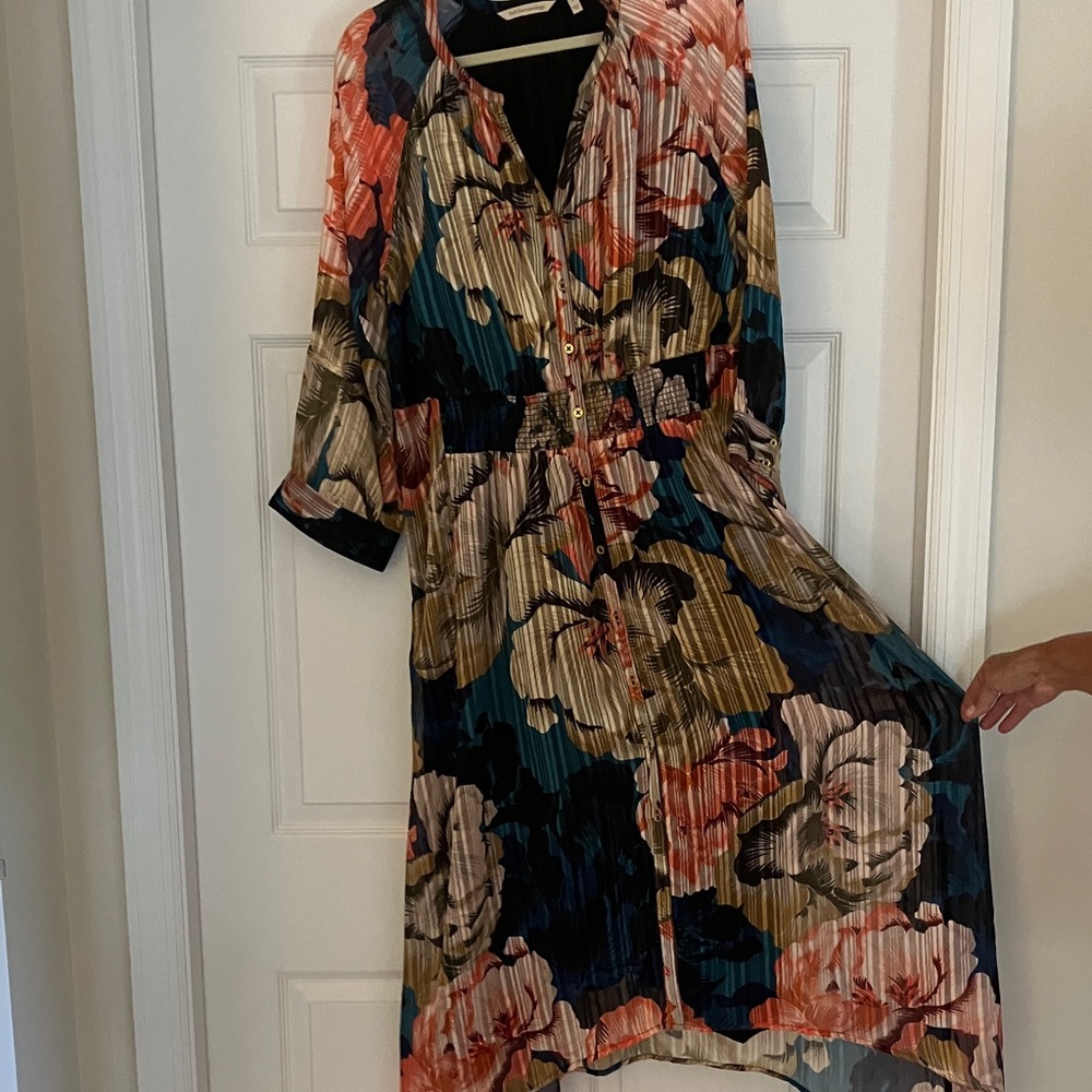 Soft Surroundings Dress in Multicolor Floral - Picture 10 of 10